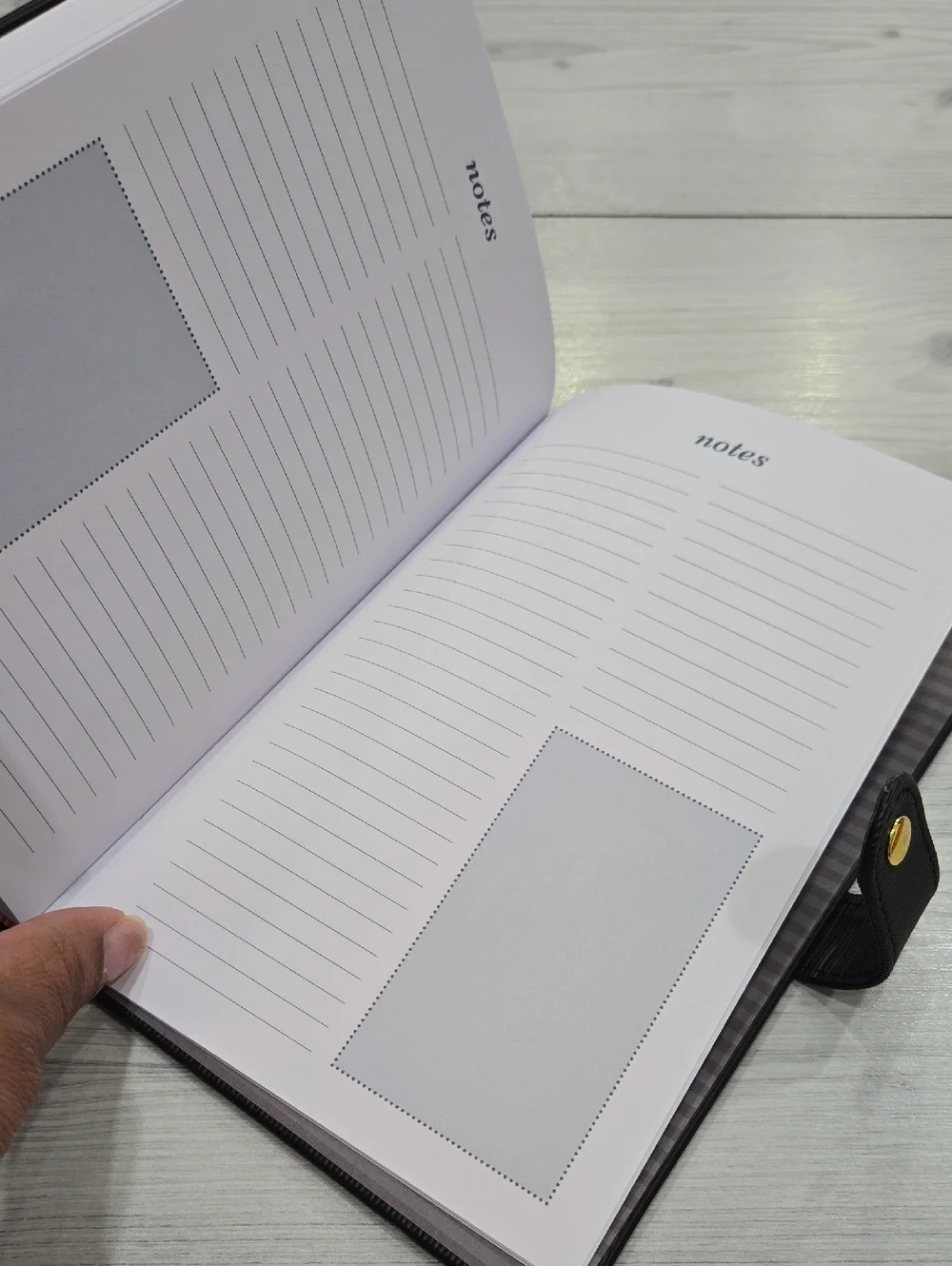 The Creative Expert 17-Month Black Planner with Gold Accent